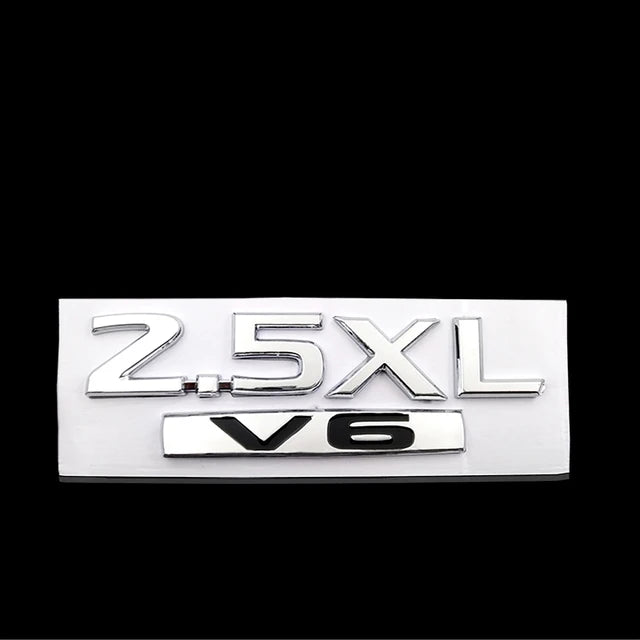For NISSAN Teana Auto Logos Duke's rear tail logo TEANA font 230JK-V6 English Standard Letter labeling