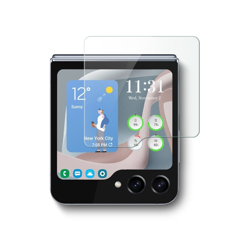 Suitable for Samsung Galaxy Z Flip7 High-definition Outer Screen Tempered Glass Film W25 FLIP Anti-peep Foldable Screen Protector