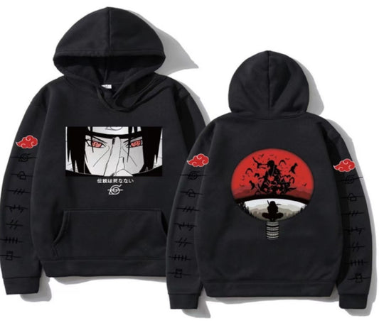 Nissan Naruto Spring, Autumn, Winter Men's Trendy Fleece Fashion Sports Casual Long sleeved Sweater