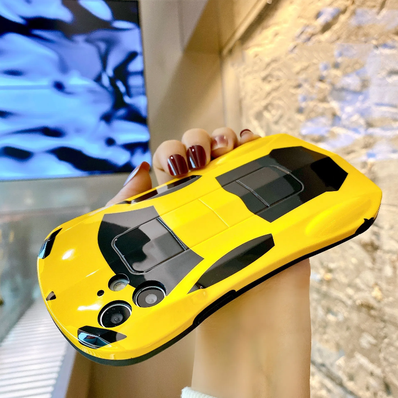 Suitable for Apple 15promax/11/XR 3D sports car phone case 7P couple car 8 soft shell racing Xsmax