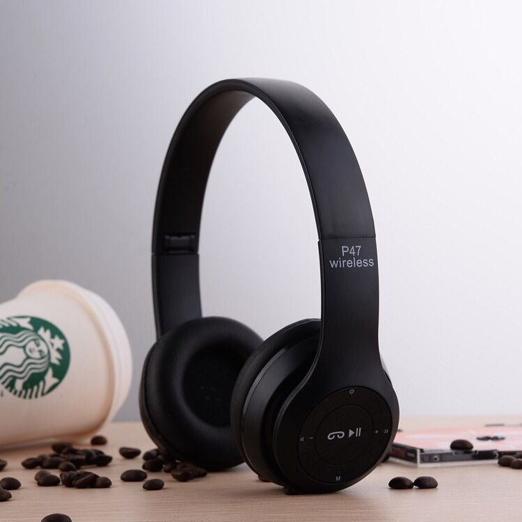 Handsfree Wireless Bluetooth Headphones with Noise Canceling