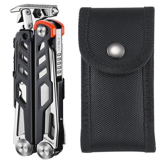 Compact Folding Multi-Tool with Pliers & Blade, Portable Camping & Vehicle Emergency Tool