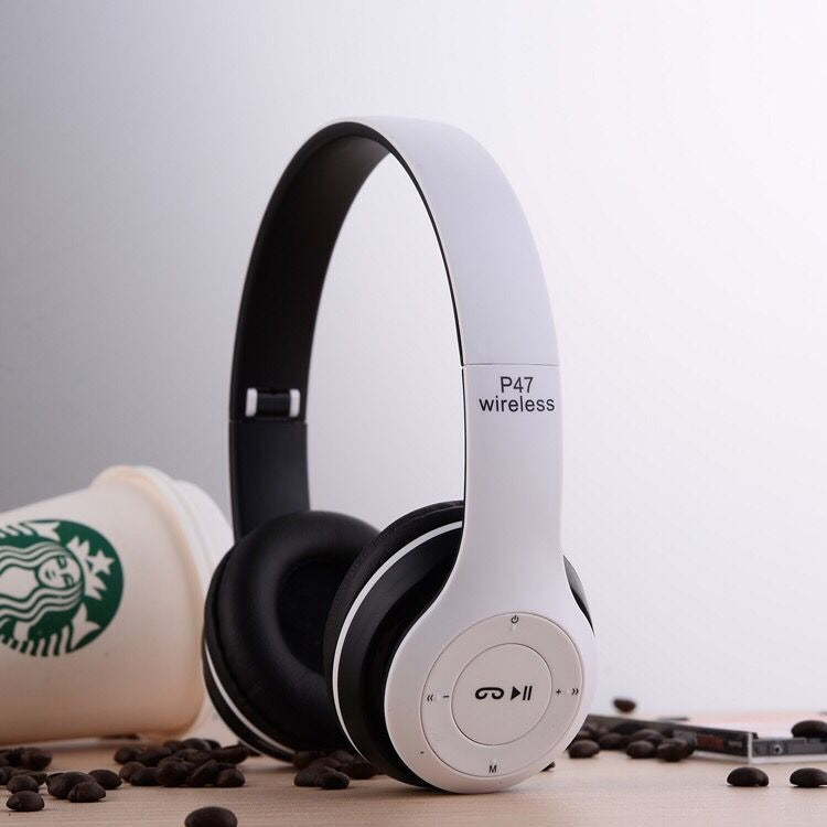 Handsfree Wireless Bluetooth Headphones with Noise Canceling