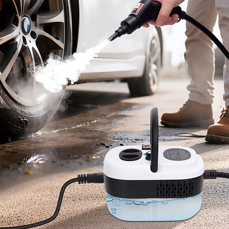 AC Steam Cleaner, Portable High Temp Steamer for Kitchen Grease, Range Hood, Glass & Home Appliance Disinfection