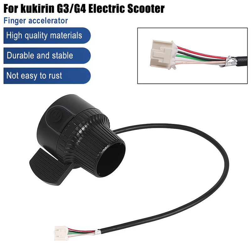 Compatible with KuKirin G2 Throttle，Commuter E-Scooter Thumb Accelerator, Smooth Steady Acceleration, Durable OEM Part