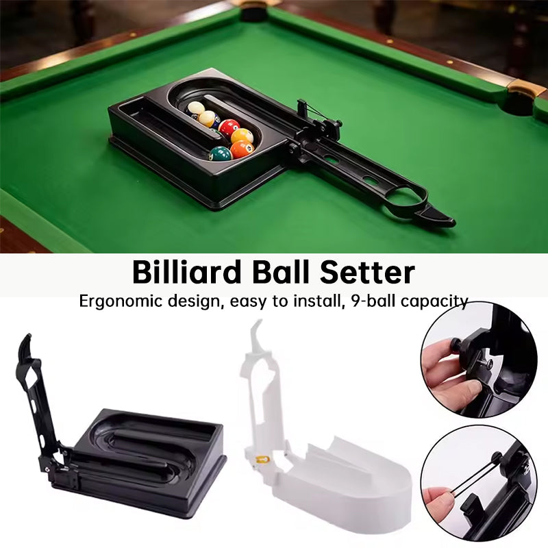 3D Printed Pool Ball Alignment Stand, Portable Snooker Training Aid & Billiard Holder