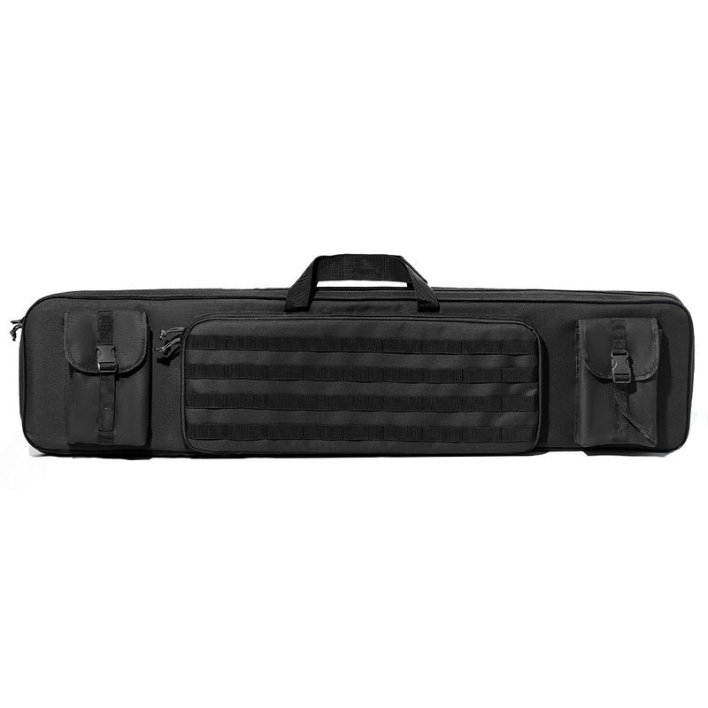 120cm & 90cm Tactical Rifle Bag, Durable Gun Case for Hunting & Shooting – Rifle/Shotgun Backpack with Pistol Holster