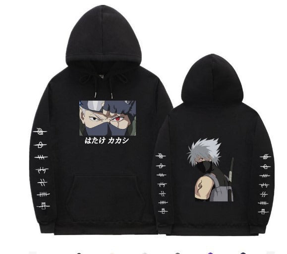 Nissan Naruto Spring, Autumn, Winter Men's Trendy Fleece Fashion Sports Casual Long sleeved Sweater