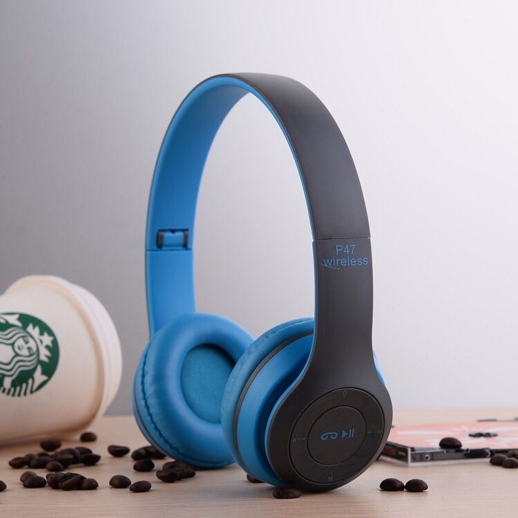 Handsfree Wireless Bluetooth Headphones with Noise Canceling