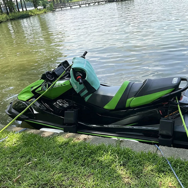 Bungee Dock Lines for Jet Ski & Kayak, Heavy Duty Stretch Mooring Rope for PWC, Pontoon, Sea-Doo, WaveRunner
