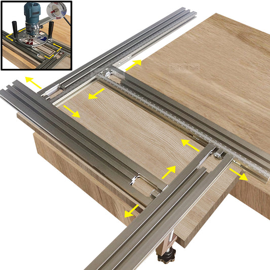 Edge Trimmer Milling Slot Flip Engraving Opening 50# Backing