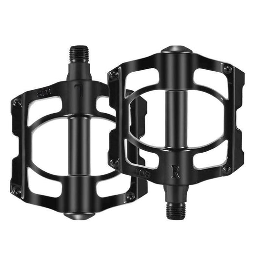 Universal Bike Pedals - Aluminum Alloy with Sealed Bearings for MTB & Road Bikes