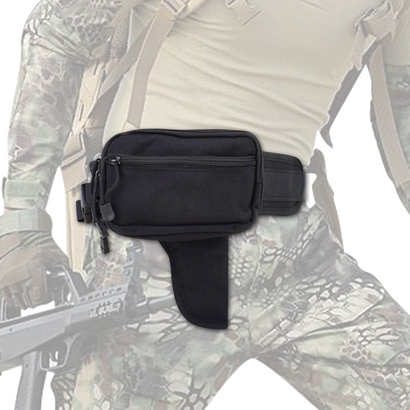 Tactical Gun Holster Waist Pack for Glock & 1911 – EDC Concealed Pistol Belt Pouch for 9mm, Hunting & CS Airsoft Gear
