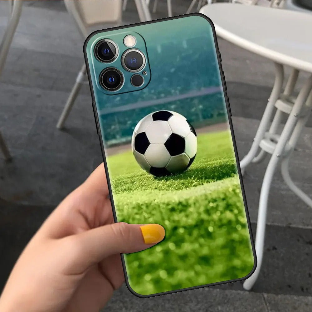 Suitable for iPhone 15 soccer phone case