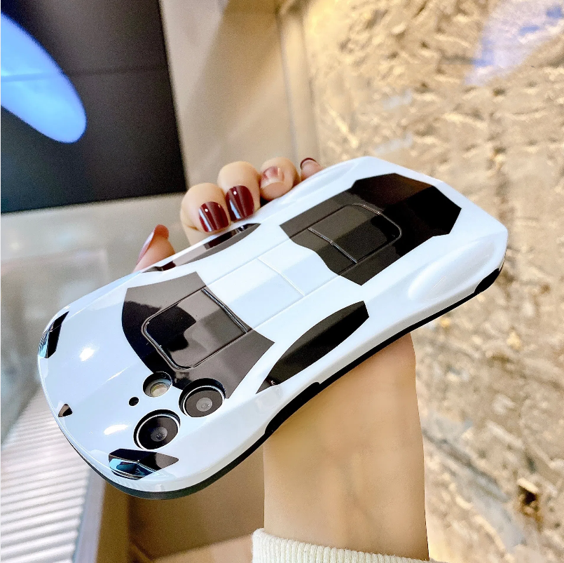 Suitable for Apple 15promax/11/XR 3D sports car phone case 7P couple car 8 soft shell racing Xsmax