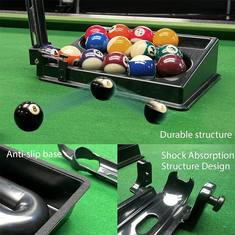 3D Printed Pool Ball Alignment Stand, Portable Snooker Training Aid & Billiard Holder