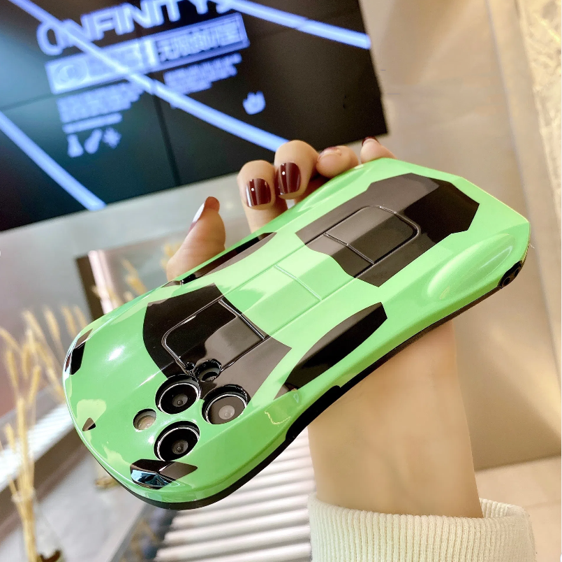 Suitable for Apple 15promax/11/XR 3D sports car phone case 7P couple car 8 soft shell racing Xsmax