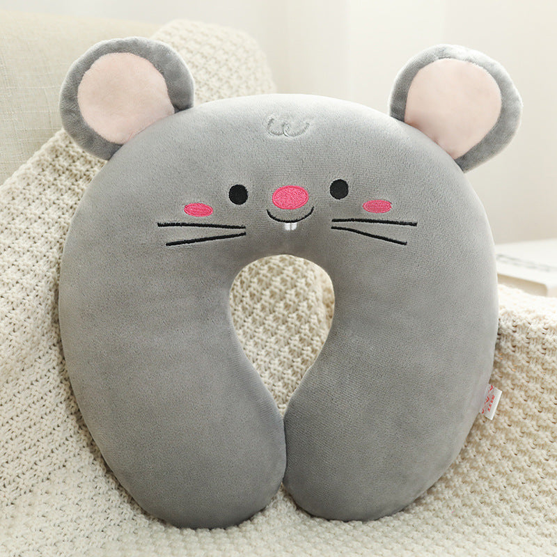 U-shaped Neck Pillow Travel Car Portable Office Nap Pillow for Neck Support