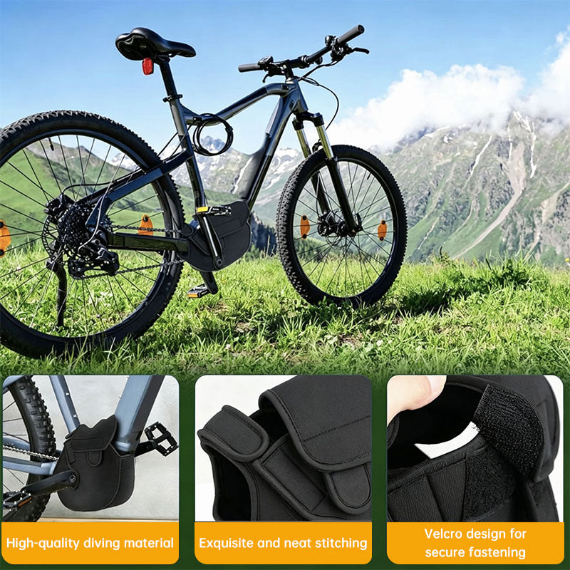 Neoprene Motor Cover for Electric Bikes – Waterproof Dustproof Protection for E-Bike and Off-Road Cycling
