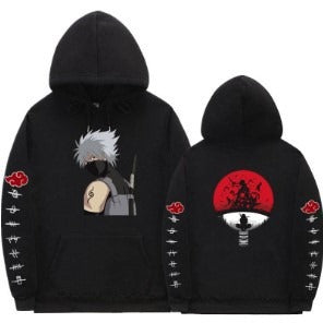 Nissan Naruto Spring, Autumn, Winter Men's Trendy Fleece Fashion Sports Casual Long sleeved Sweater