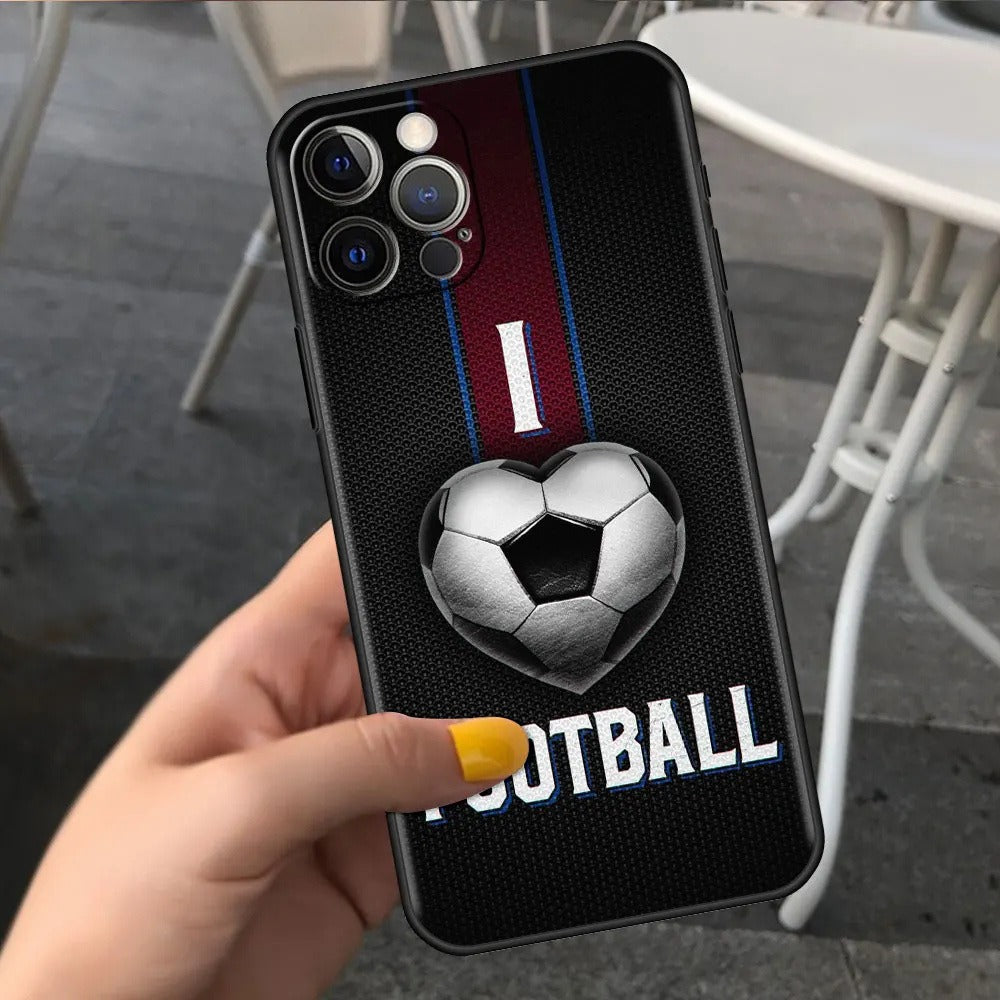 Suitable for iPhone 15 soccer phone case