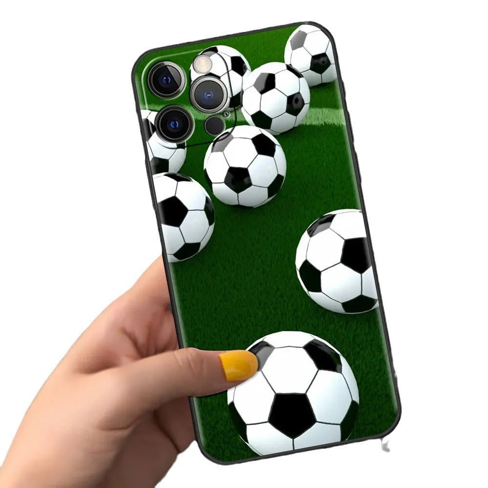 Suitable for iPhone 15 soccer phone case