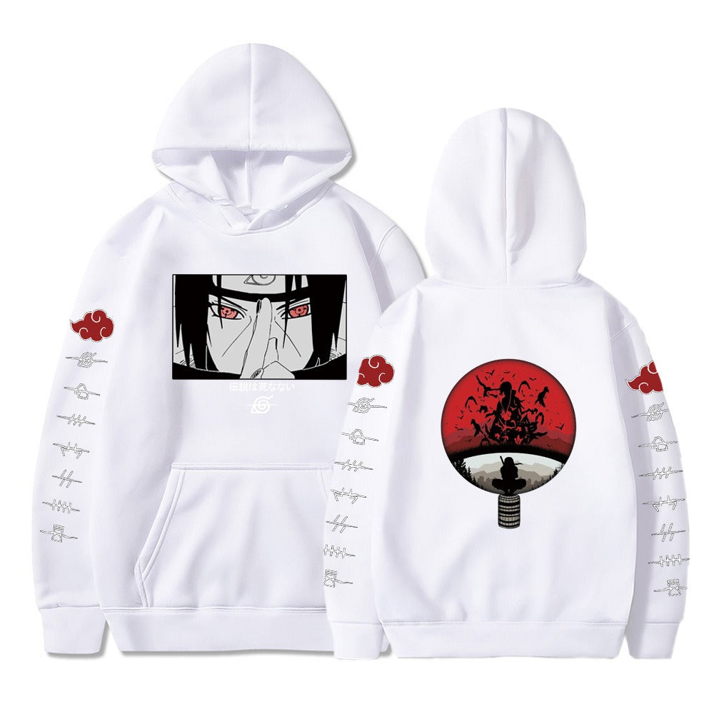 Nissan Naruto Spring, Autumn, Winter Men's Trendy Fleece Fashion Sports Casual Long sleeved Sweater