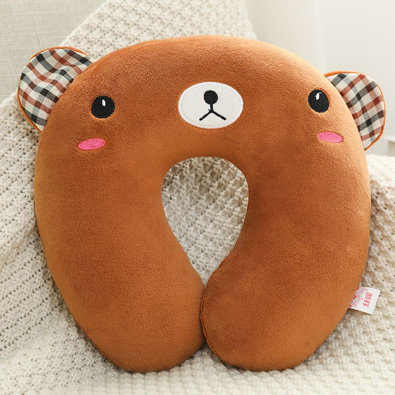 U-shaped Neck Pillow Travel Car Portable Office Nap Pillow for Neck Support